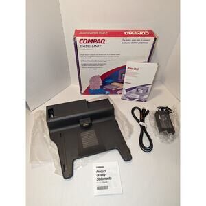 Vintage COMPAQ Contura Aero 4/25 4/33c Docking System / Convenience Base Dock